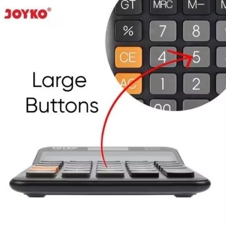 

Calculator kalkulator Joyko CC-60CO 12 digits check correct