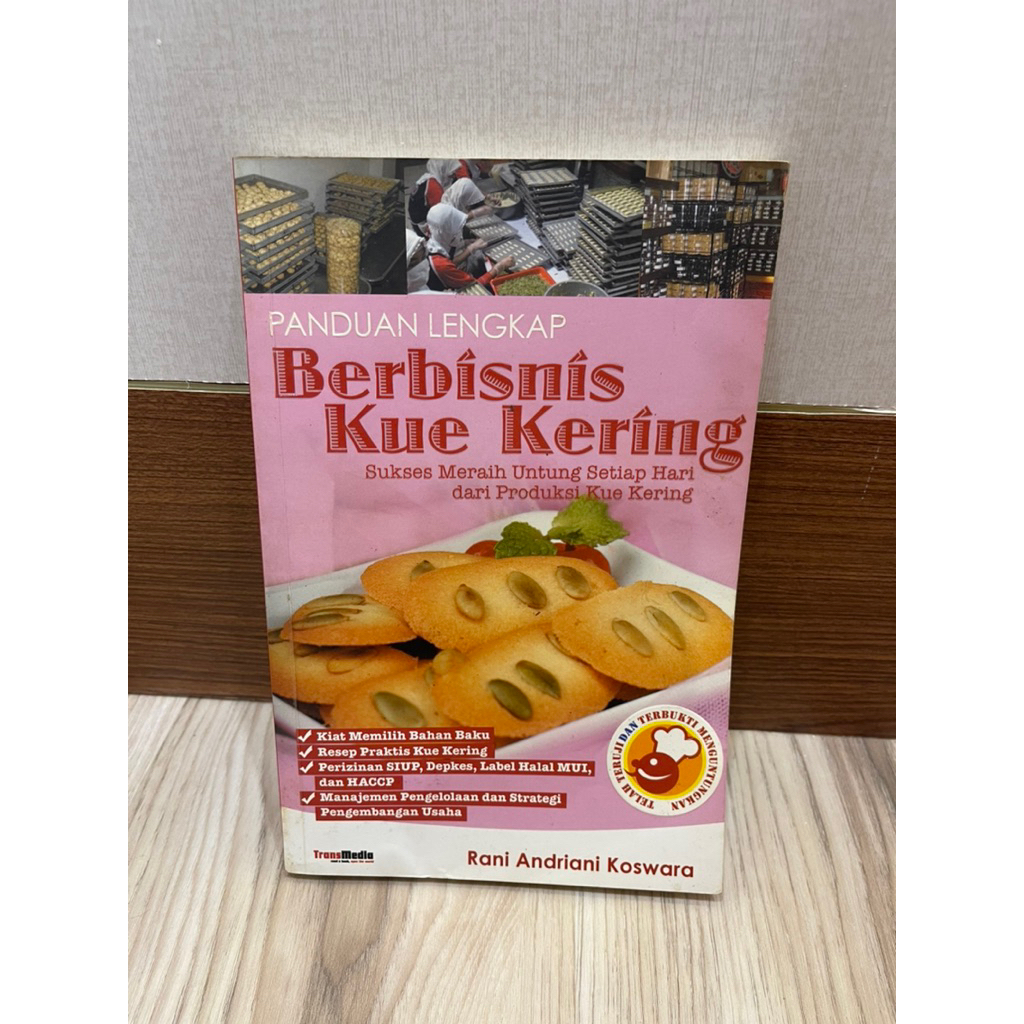 [Preloved] Buku resep Kue Kering Tradisional