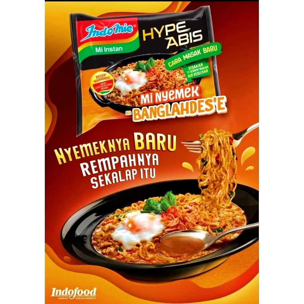 

Indomie BANGLADESH mie nyemek ala Bangladesh 80 gram