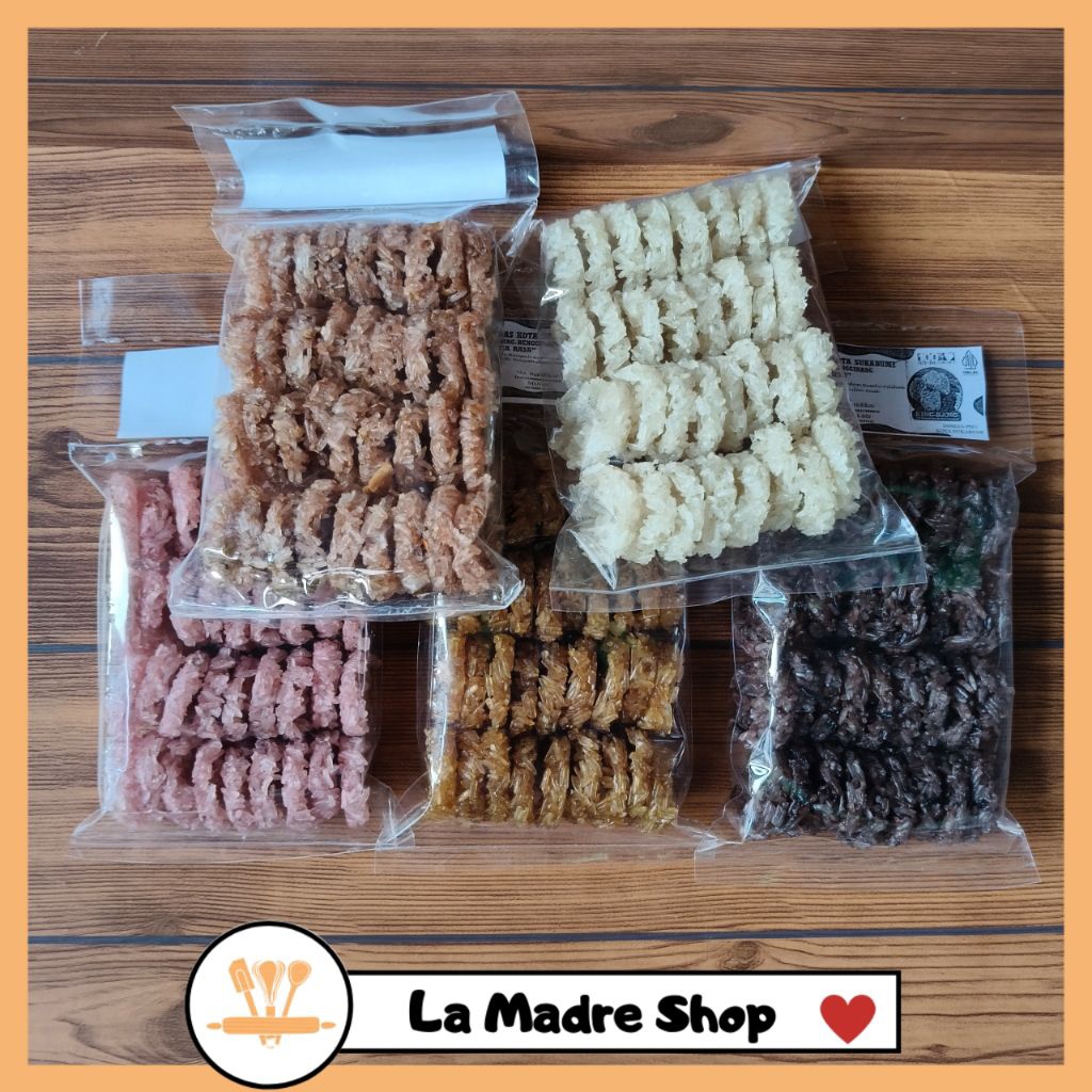 

RENGGINANG Original, Terasi, Gula Aren, Kencur - isi : 36 Pcs - Sukabumi