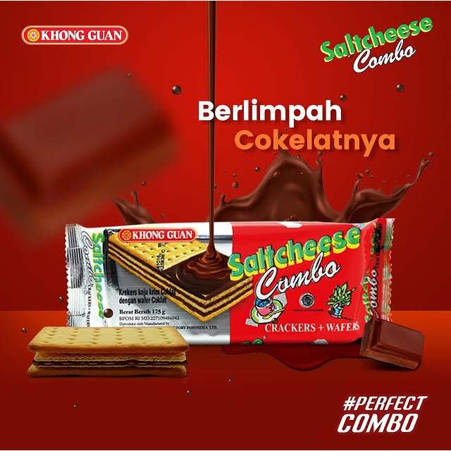 

Khong Guan Saltcheese Combo Pack 175g