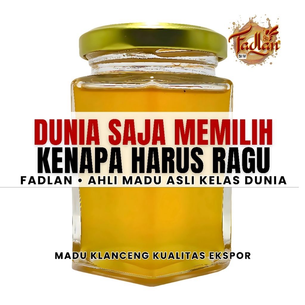 

Madu Klanceng Murni Asli 100%