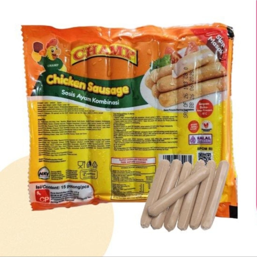 

Champ Sosis 375gr