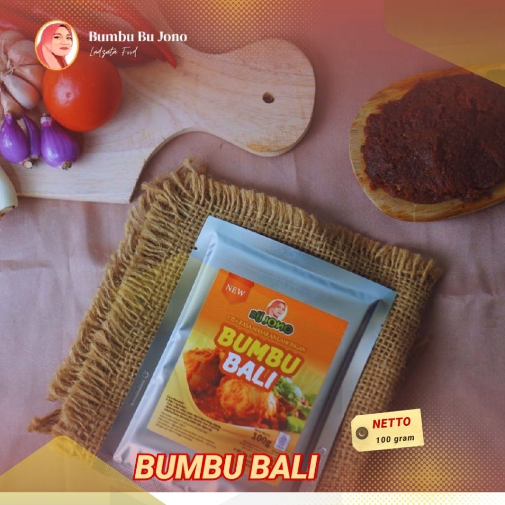 

BUMBU BALI INSTAN SIAP PAKAI 100 GRAM BUMBU BALI ENAK BUMBU BALI LEZAT PRAKTIS