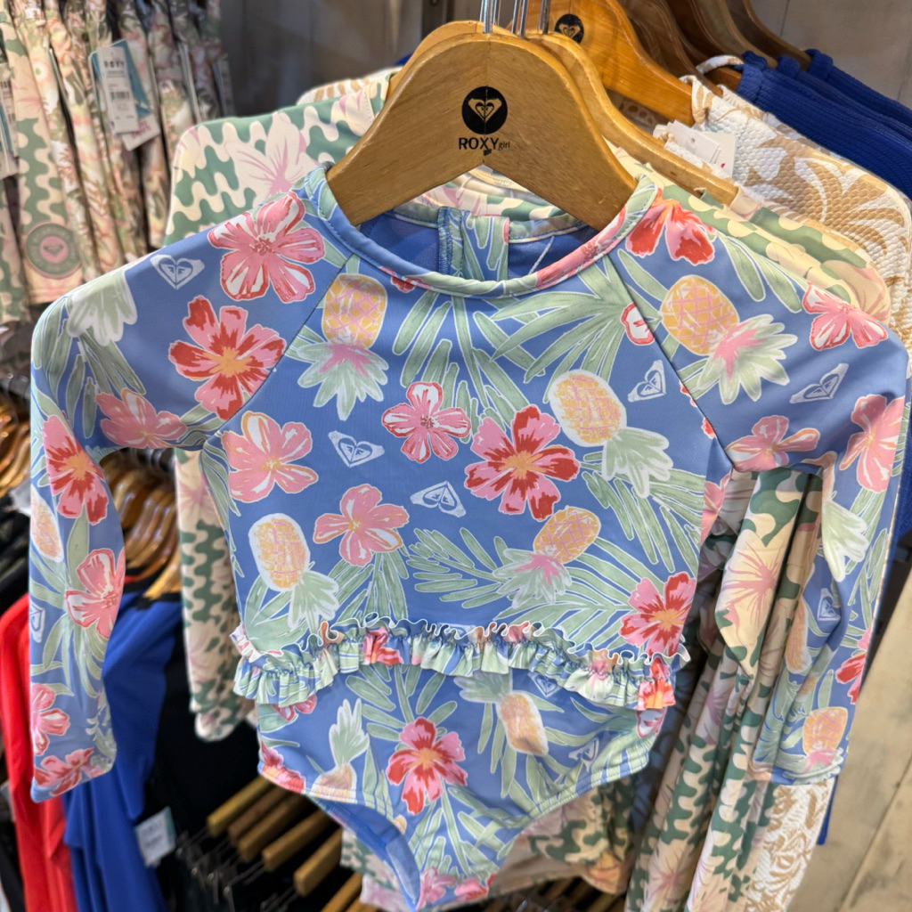 BAJU RENANG ANAK ANAK ROXY ORIGINAL TROPICAL STORY ONESIE