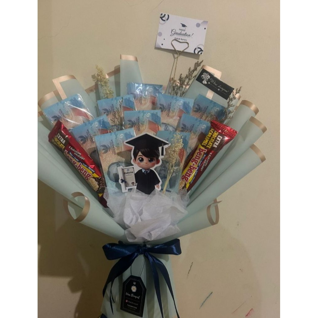 "Bouquet Uang Unik - Hadiah Spesial untuk Orang Terkasih"