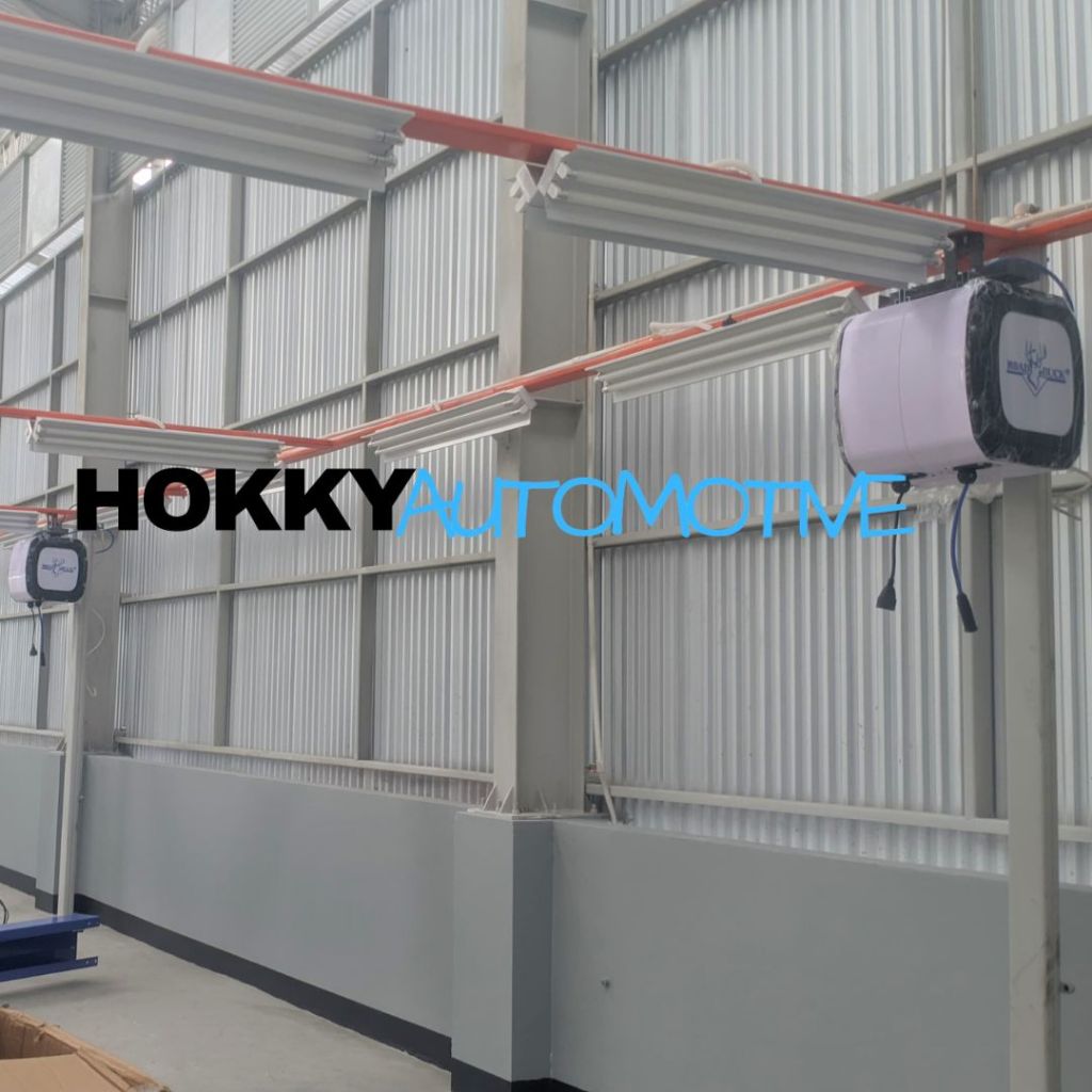 ROADBUCK energy box air hose reel cord reel 10 meter 1/4 inch / energy box 2 lubang LISTRIK DAN ANGI