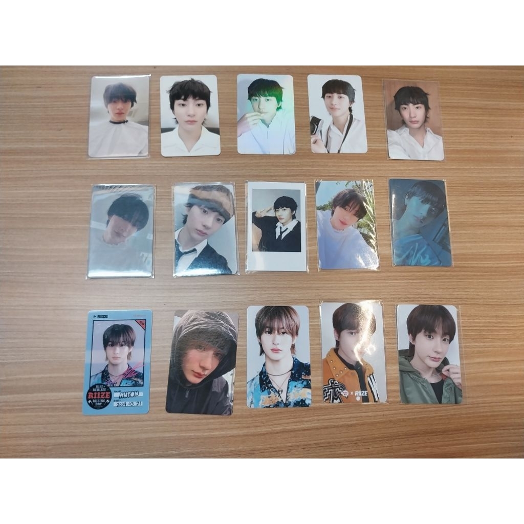 Anton Riize Photocard Ori / Anton PC