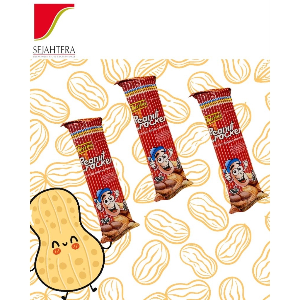 

Peanut Cracker,Cracker dengan selai kacang 100gr