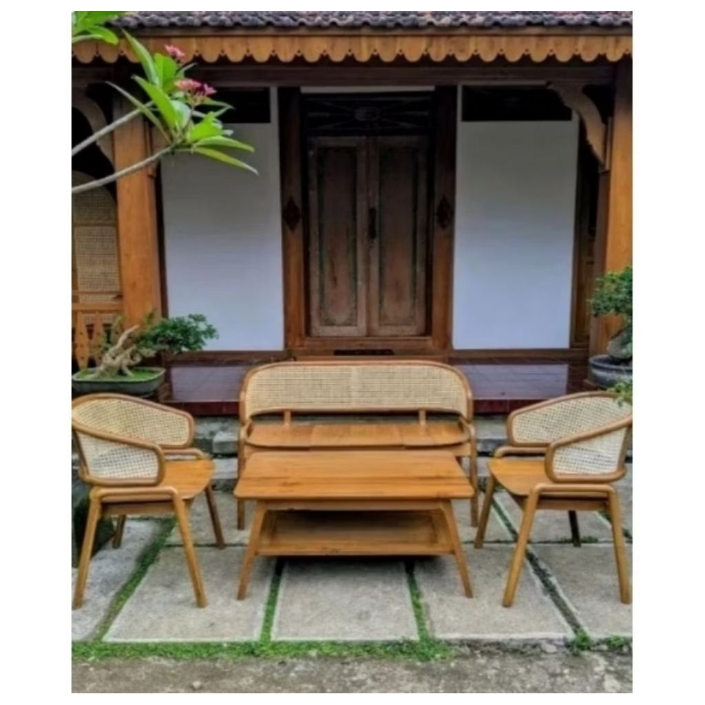 Kursi Teras Minimalis Kayu Jati Kursi Meja Teras Kayu Jati