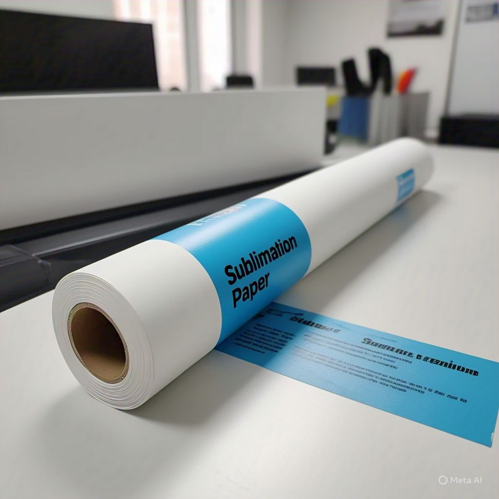 

kertas SUBLIM roll 85gsm 1118mm x 100m I KERTAS SUBLIMASI I KERTAS SUBLIM ROLL JUMBO I KERTAS SUBLIM IMPORT I KERTAS SUBLIM FAST DRY