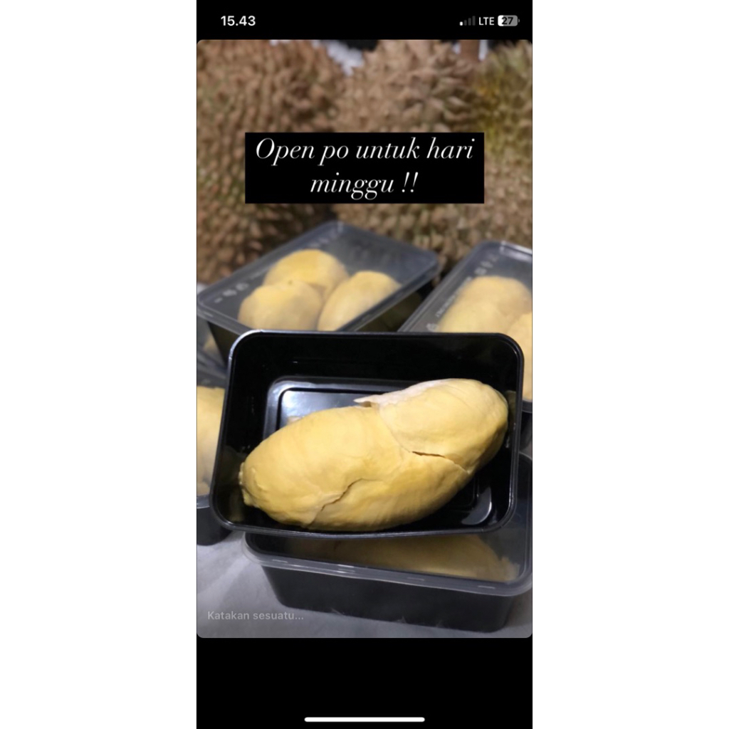 

Durian Montong Palu parigi premium