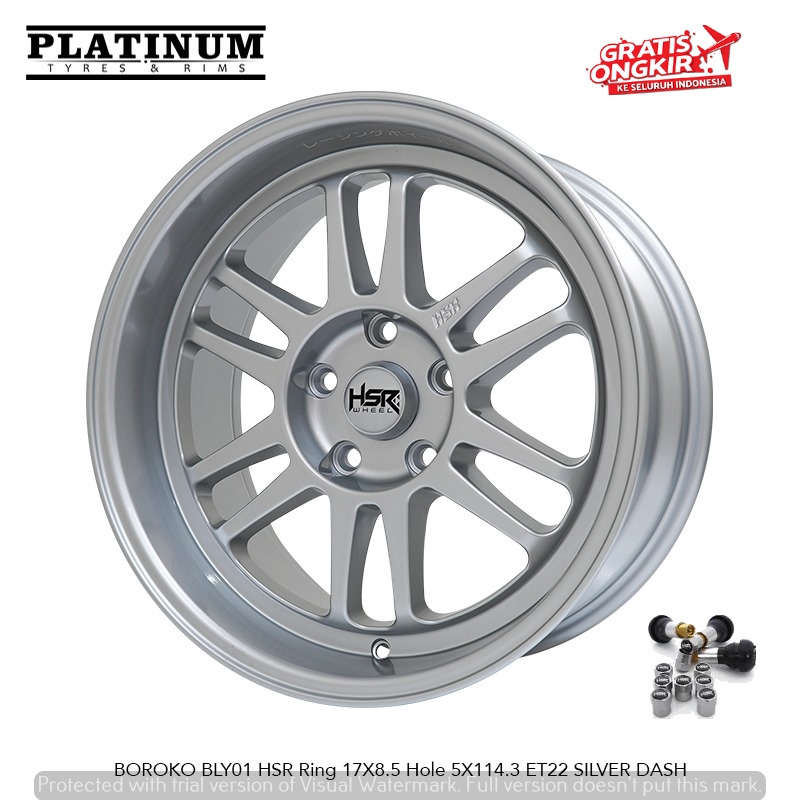 VELG MOBIL HSR UNTUK INNOVA LEXUS RUSH MAZDA3 HSR BOROKO RING17
