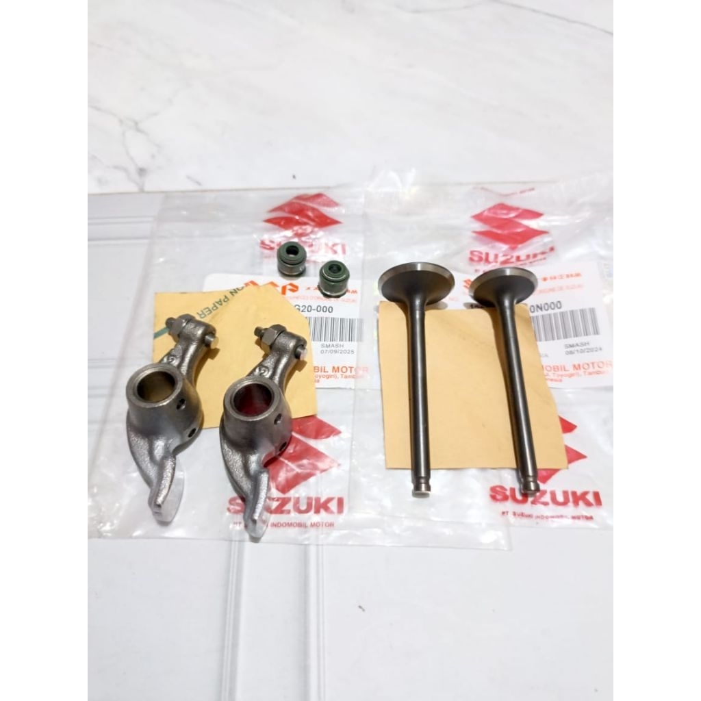 Platuk klep set klep set seal klep Suzuki smash 110 smash titan smash new shogun 110 sgp
