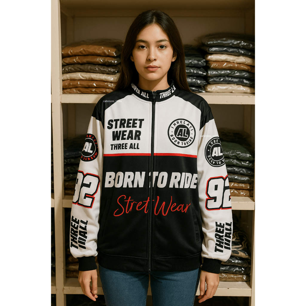 JAKET MOTOR NASCAR PRIA PREMIUM - NASCAR RACING - JACKET RACING - NASCAR JACKET VINTAGE - VARSITY JA