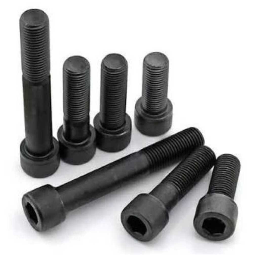 M10x120 Baut L Baja Hitam Socket Head Kunci L 10x120