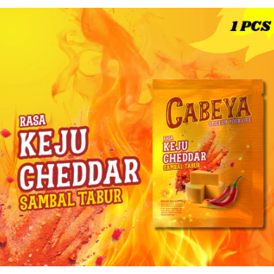 

Cabeya Sambal Tabur Rasa Keju 15gr - Frozen Food Tomohon