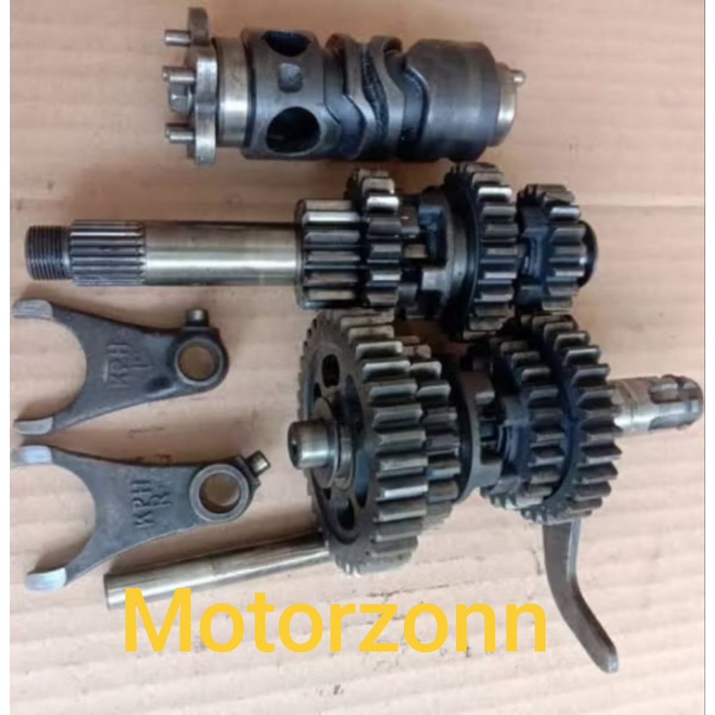 GEARBOX GARDAN RASIO TRANMISI HONDA SUPRA X 125 KARBU KHARISMA 125 ORIGINAL COPOTAN