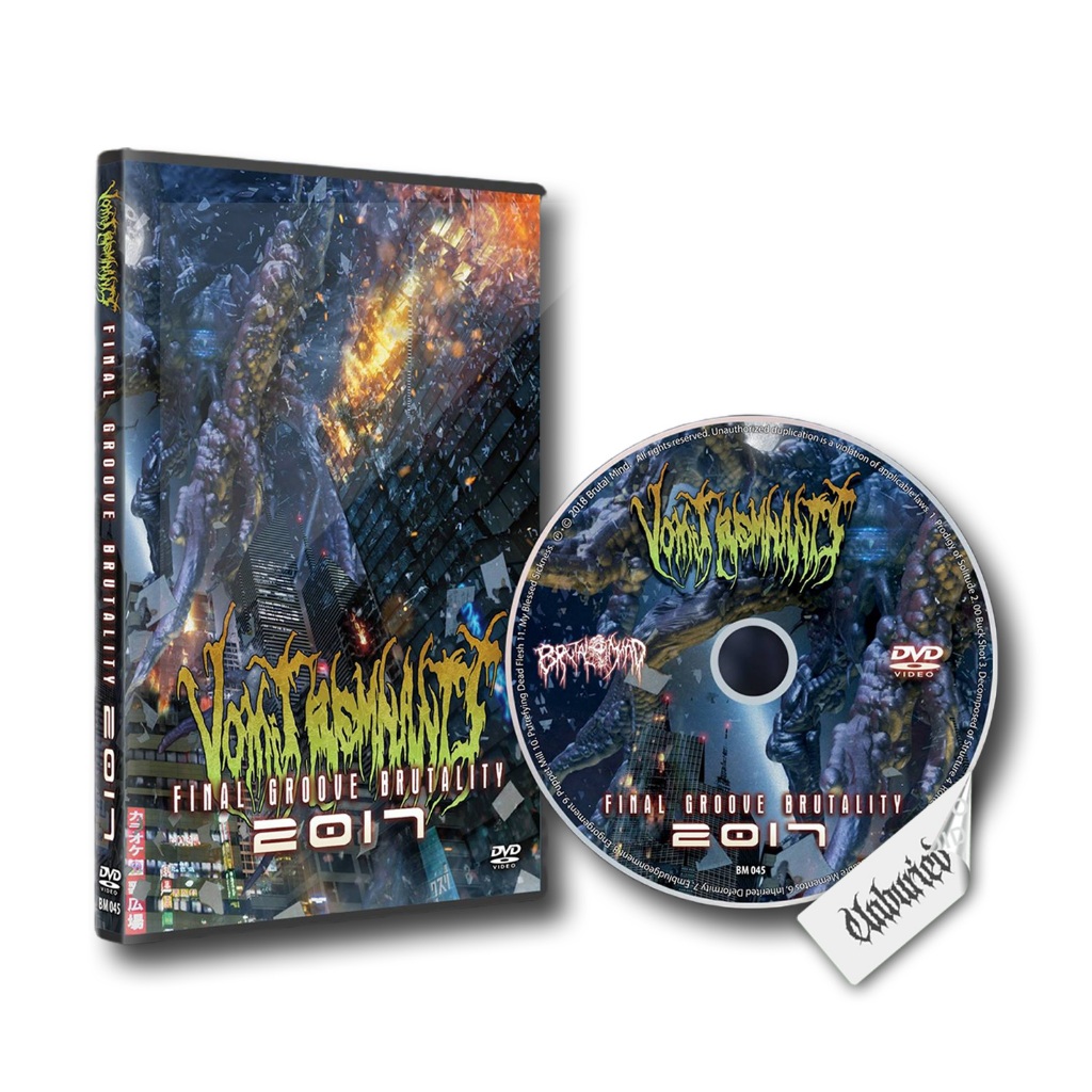 Digital Video Disc - Vomit Remnants - Final Groove Brutality 2017