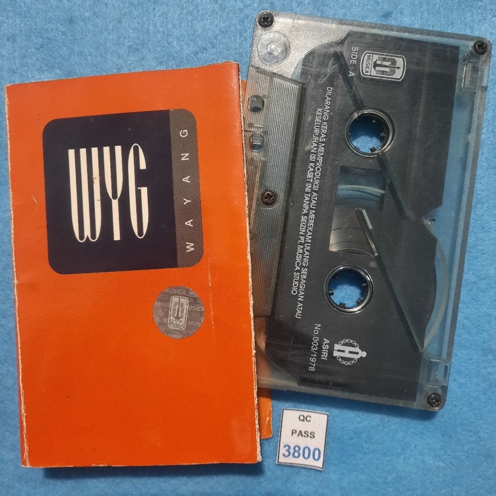 Kaset pita Wayang Band / Tak Selamanya /WYG
