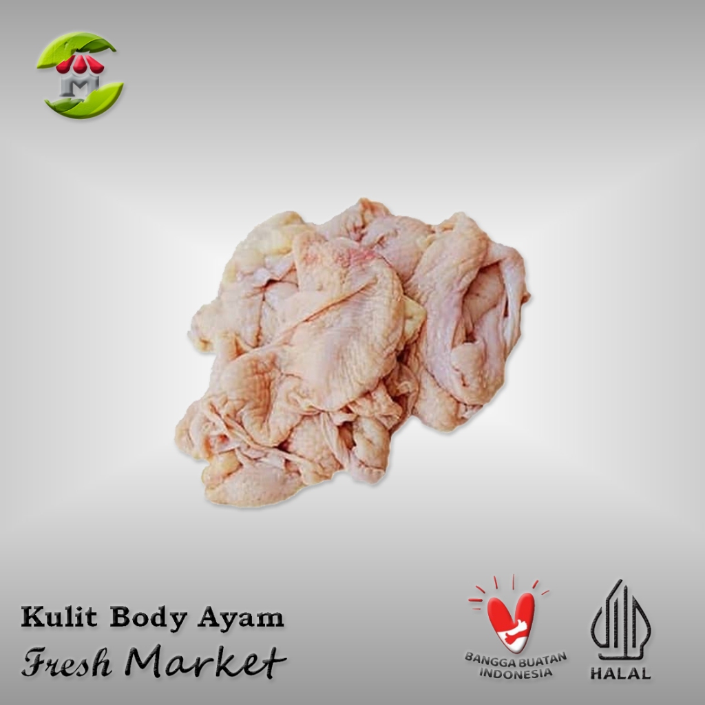 

[DEPOK] Kulit Ayam Bersih Pack 970gr - 1kg