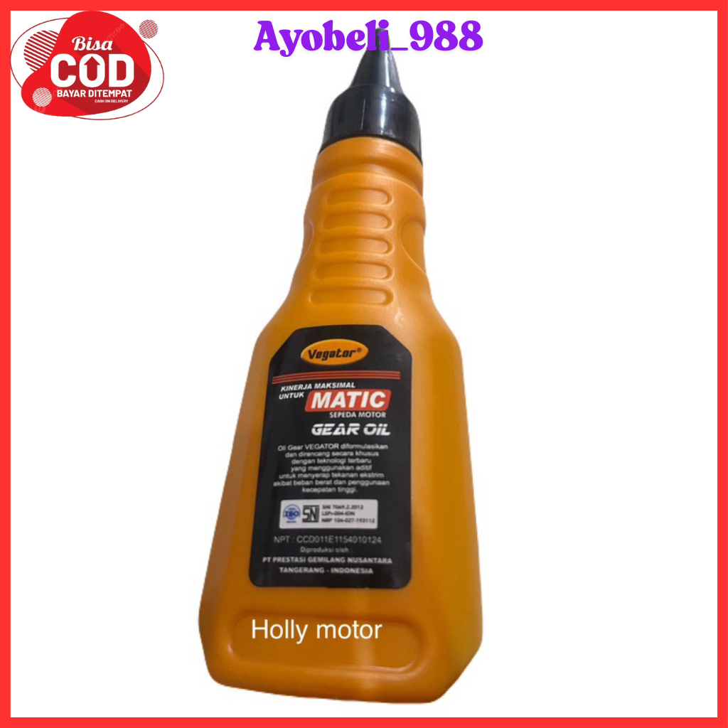 OLI GARDAN HONDA MATIC GEAR OIL 100ML / OLI GARDAN MATIC HONDA VEGATOR
