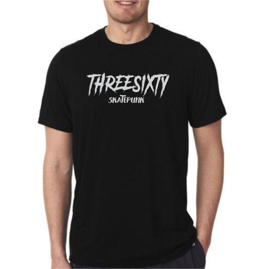 KAOS THREESIXTY SKATEPUNK/T-SHIRT BAND THREESIXTY