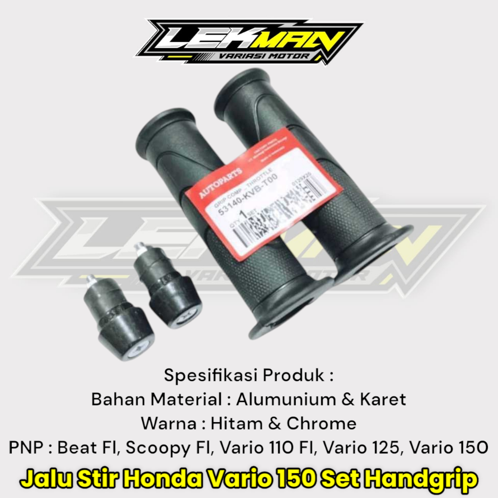 Jalu Stang Vario 150 Set Handgrip Motor Vario 150 Jalu Stang Beat FI High Quality 2 Varian Warna
