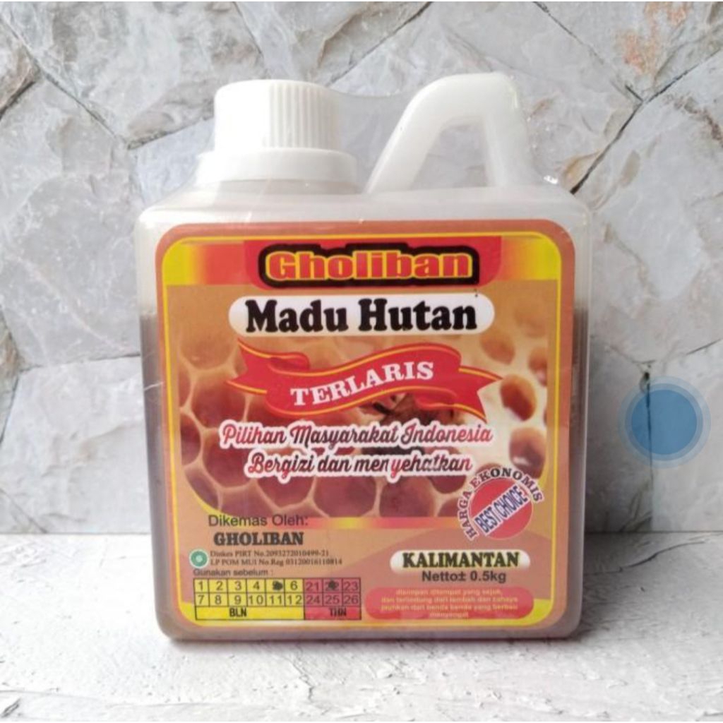 

Gholiban Madu Hutan KLM 500 Gram / Madu Hutan Gholiban Original