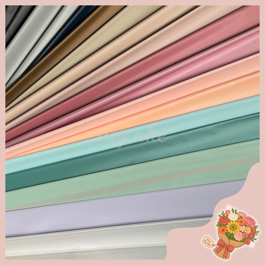 

Kertas Buket Bunga List Emas - Flower Wrapping Paper Line Gold