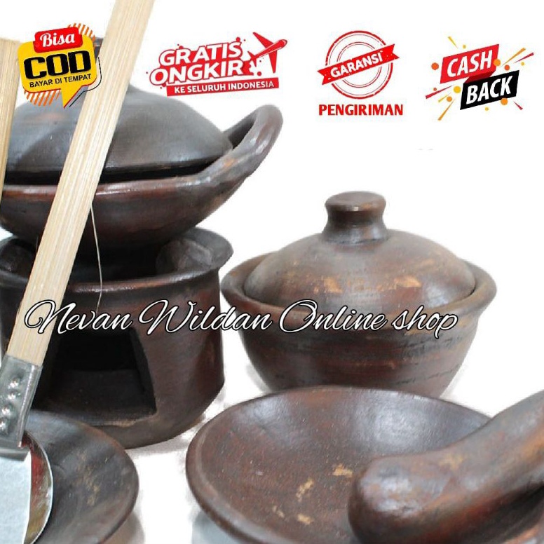 KODE T13J MAINAN ANAK TANAH LIAT  MAINAN MASAK MASAKAN ANAK TANAH LIAT  MAINAN GERABAH  MAINAN EDUKA