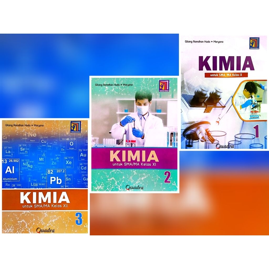 Buku Kimia untuk SMA/MA kelas 10,11,12 Merdeka Quadra