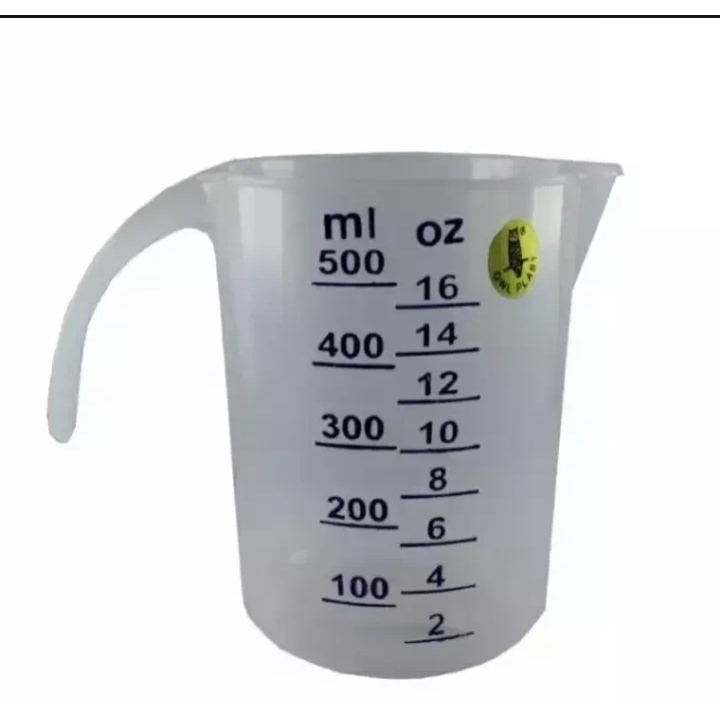 Gelas Takar Owl Ukuran 500 ML / Gelas Ukur Alat Ukur
