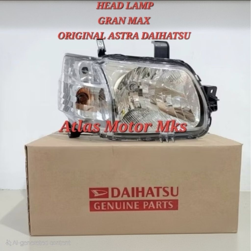 [1PC][ORIGINAL ASTRA] HEAD LAMP LAMPU DEPAN DAIHATSU GRAN MAX / GRANMAX / GRAN MAX MINIBUS / GRAN MA