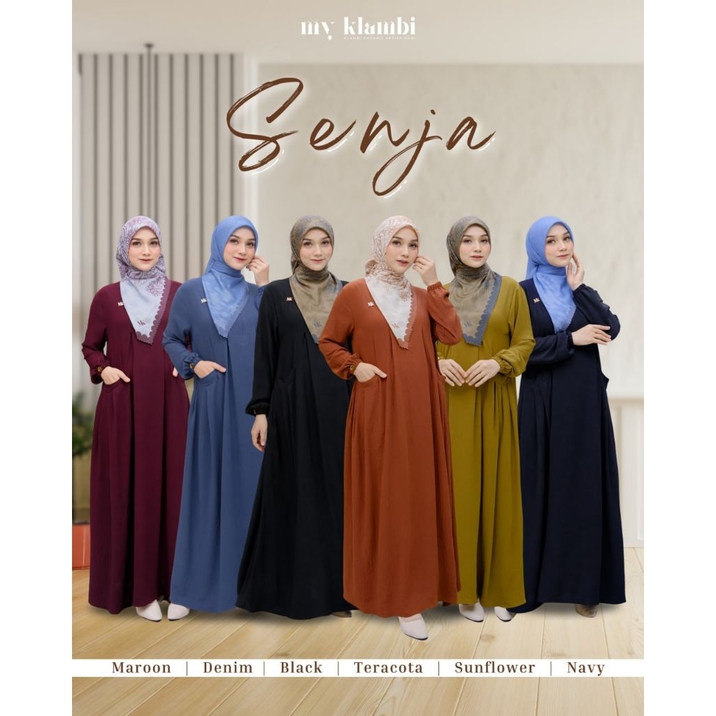 GAMIS TERNYAMAN SENJA DRESS BY MY KLAMBI