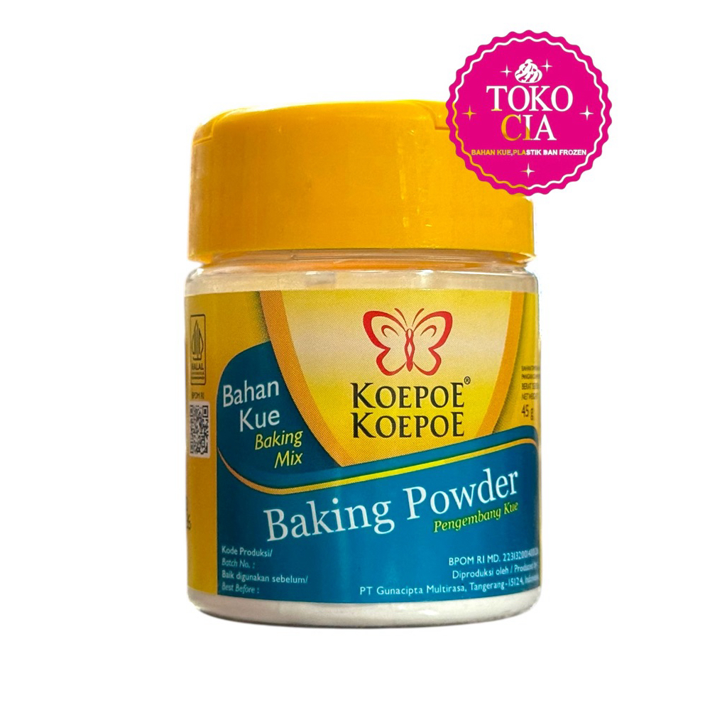

Baking Powder Kupu-Kupu 45gr