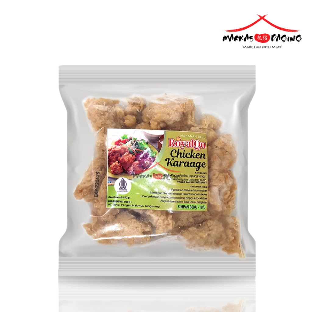 

RoyalQu Chicken Karage 250gr - Markasdaging
