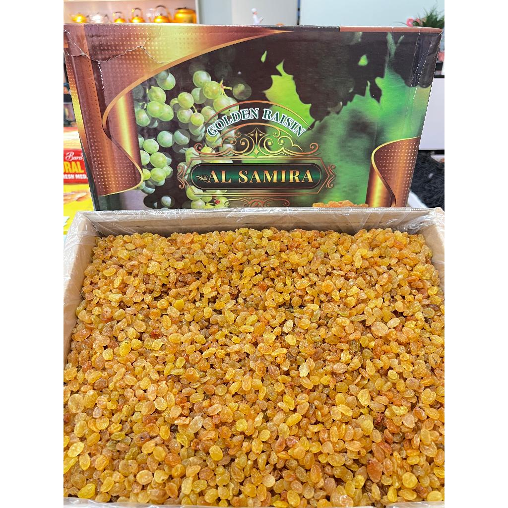 

Kismis Cristal Manis Al Samira kemasan 10kg/dus