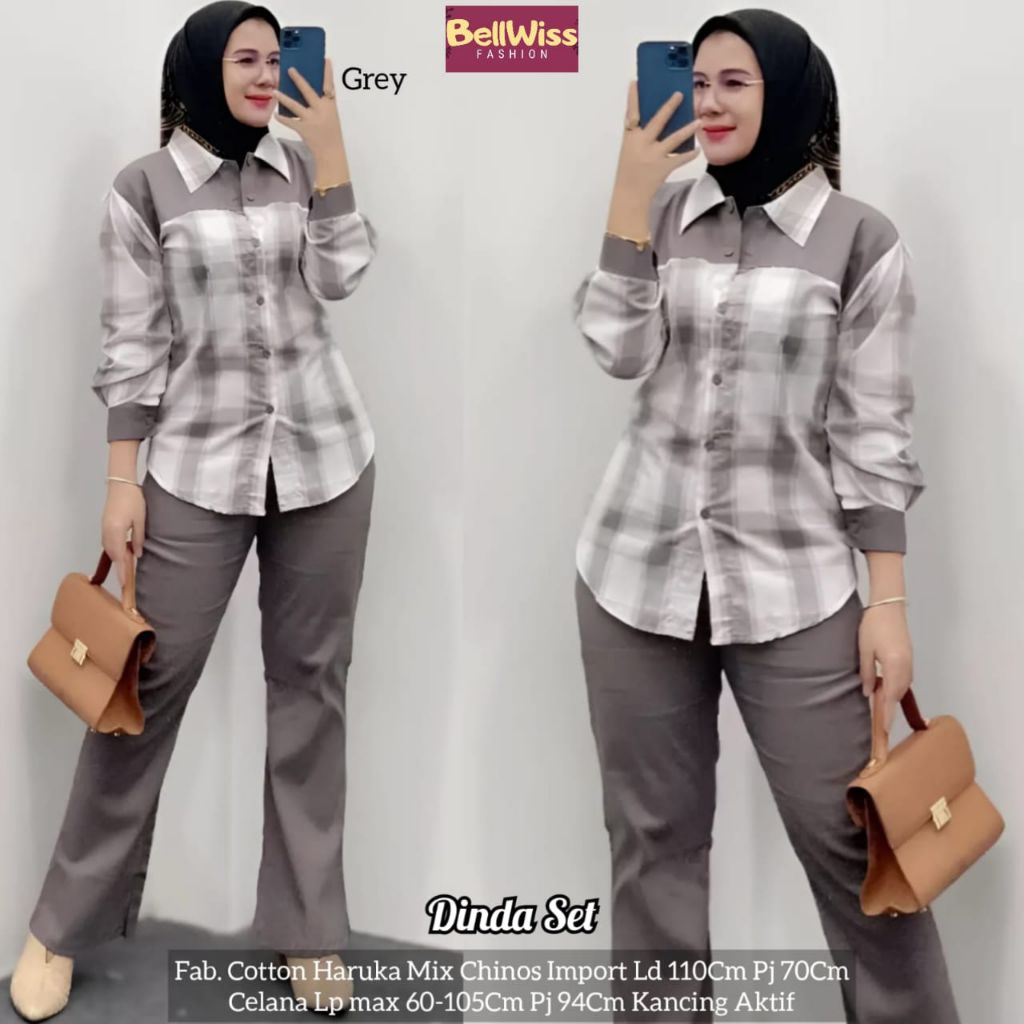 Pinkan set// set wanita