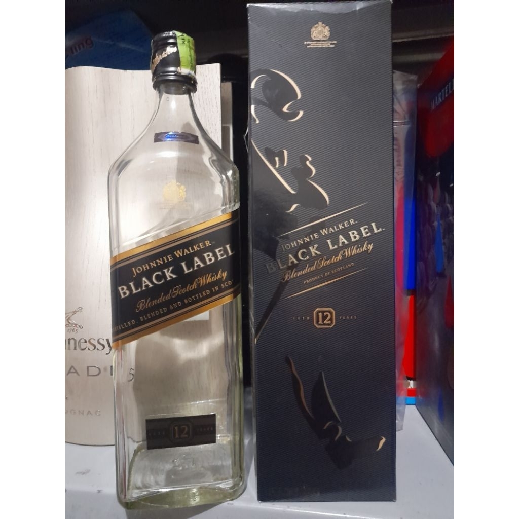 botol kosong Black label1,2liter