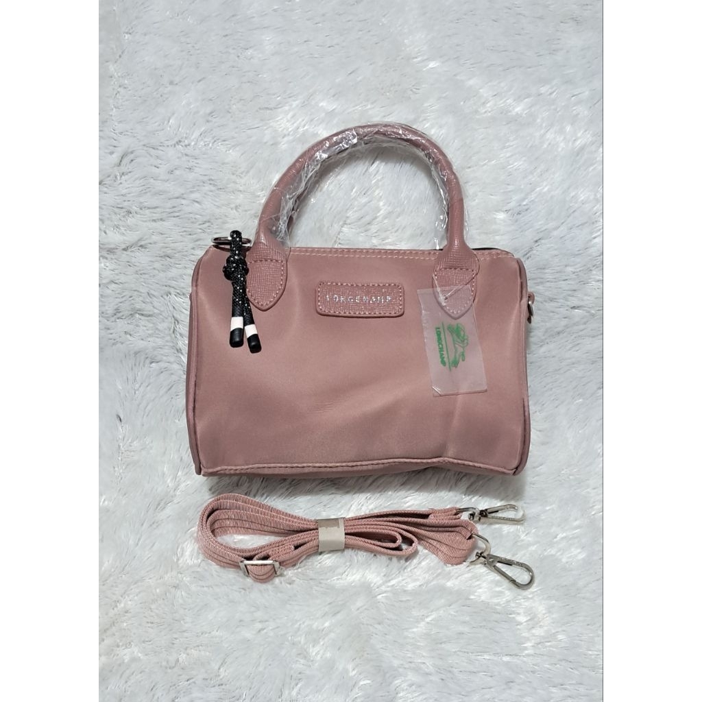 tas speedy lc energic +tali selempang dusty pink