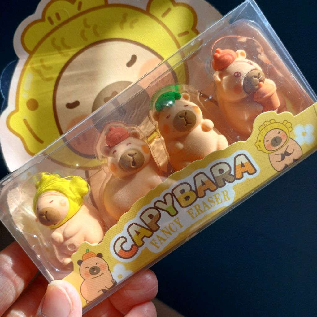

Penghapus eraser 3D isi 4 CAPYBARA