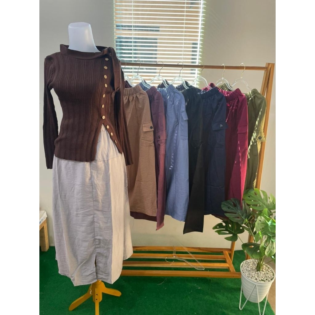 ROK CARGO KATUN ANAK PEREMPUAN / ROK CARGO / ROK CARGO ANAK