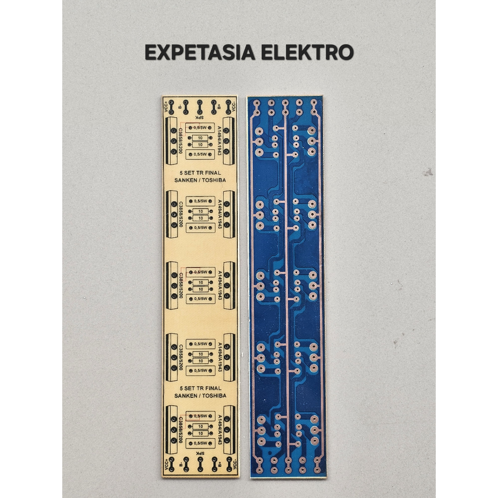 PCB TR FINAL 5 SET SANKEN / TOSHIBA CHEM