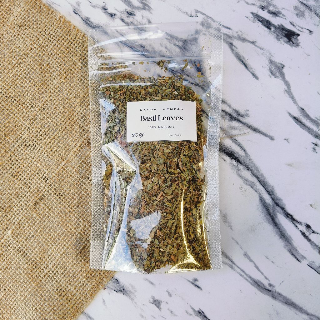 

Daun Basil Kering Basil Leaves Rempah Italia