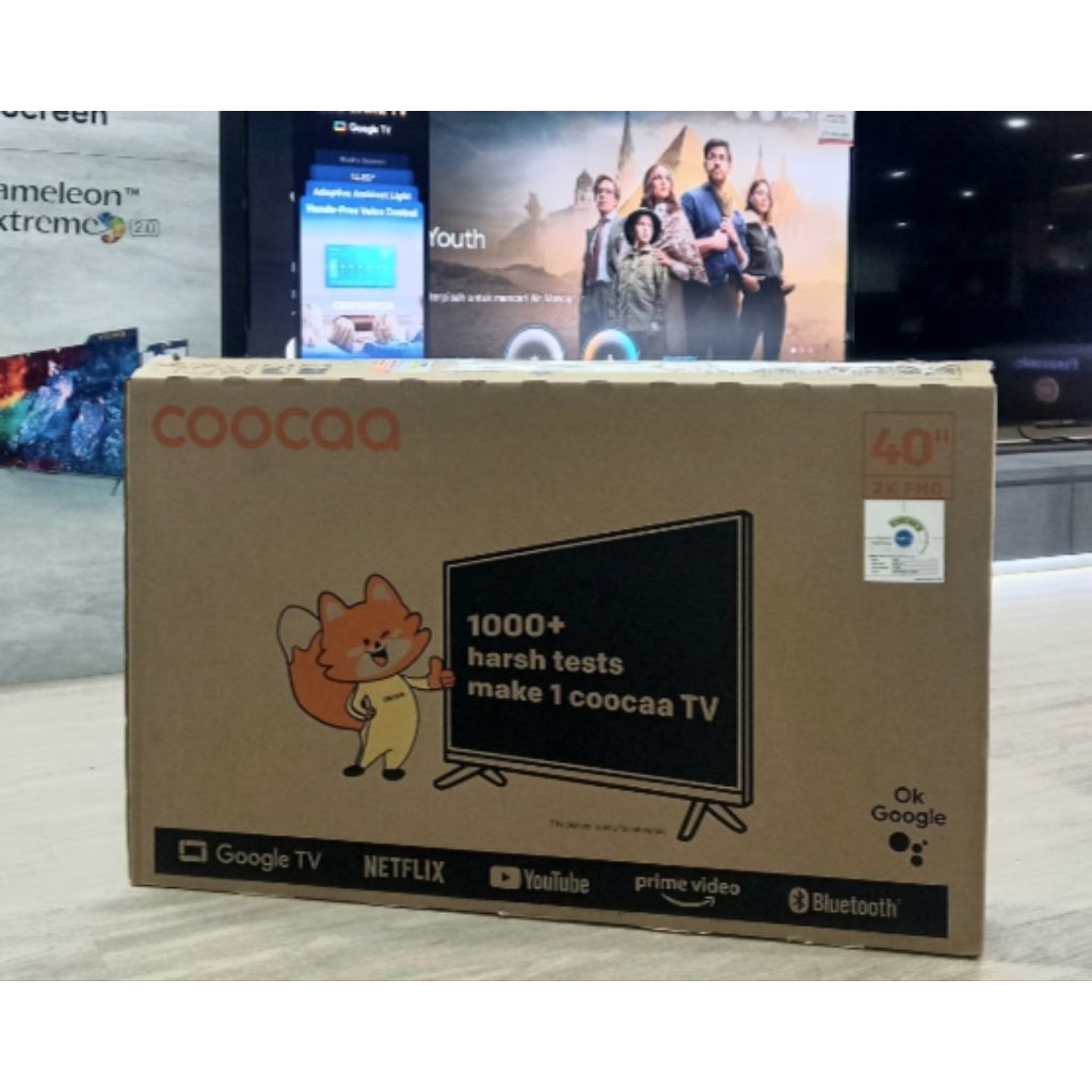 COOCAA TV 40 inch Q66 - 2K QLED - Google T