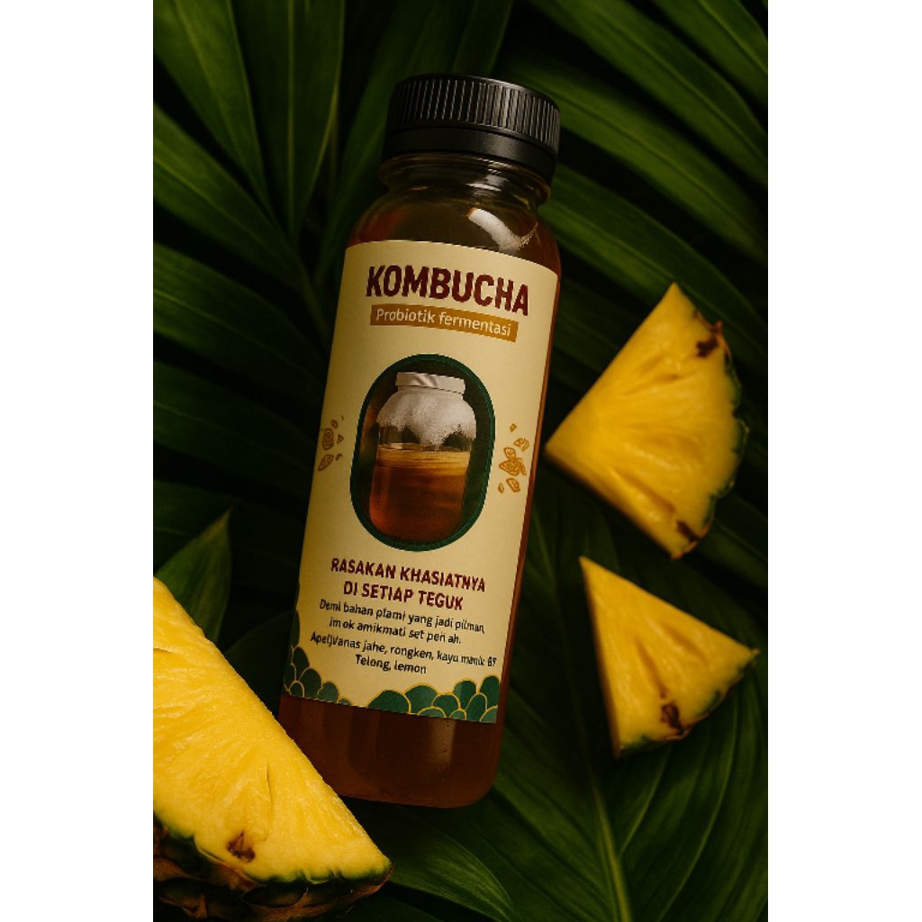 

Mitabuu kombucha NANAS/sehat alami