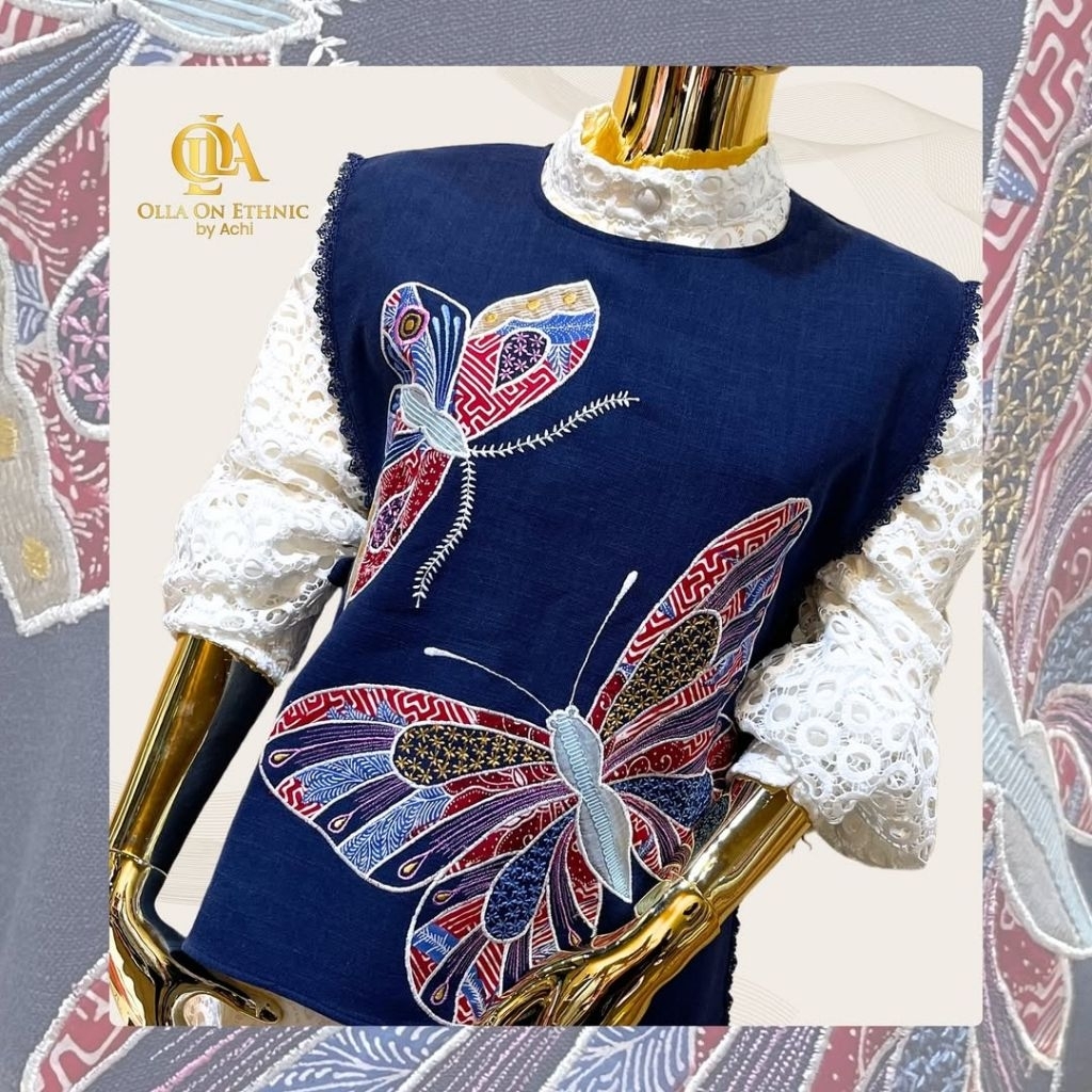 VARNIKA LINEN || VEST BATIK || VEST WANITA