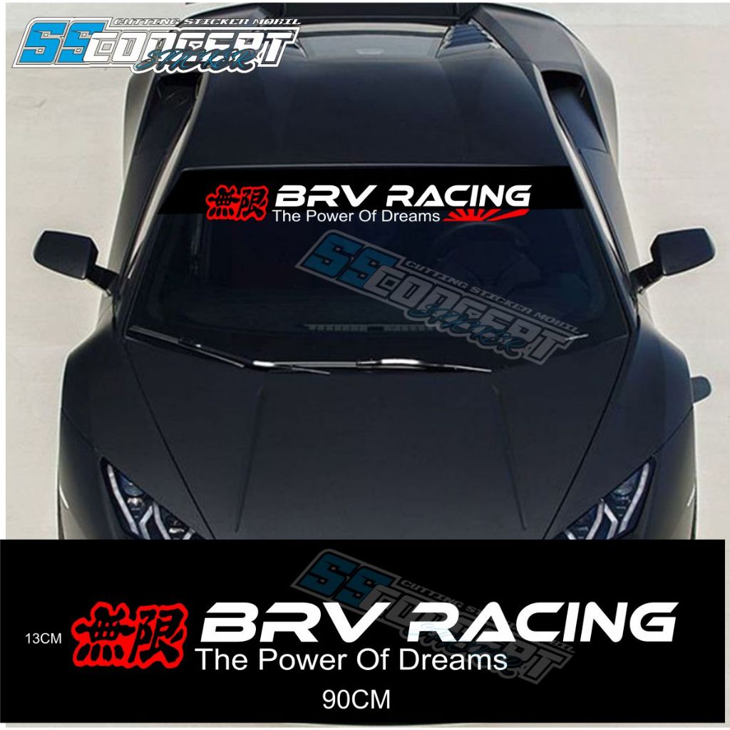 STIKER STIKER KACA MOBIL BRV CUTTING STICKER KACA MOBIL BRV TERBARU