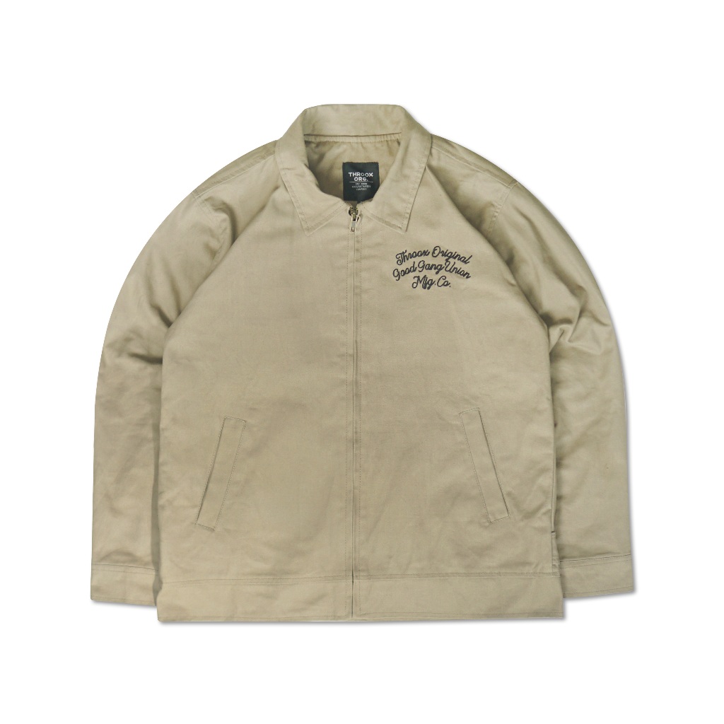 Throoxoriginal Deck Jacket Orion Khaki || Deck Throox